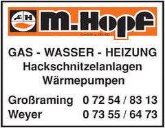 Installationen M. Hopf